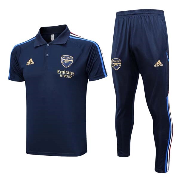 Polo Arsenal Conjunto Completo 2023/24 Azul